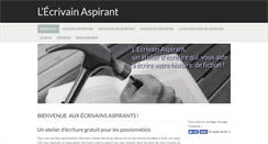 Desktop Screenshot of ecrivainaspirant.com